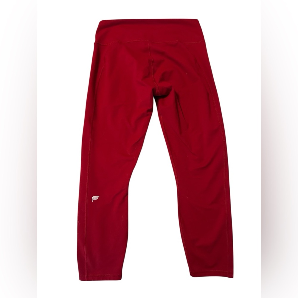 Fabletics Red Women's Leggings L Powerhold 7/8